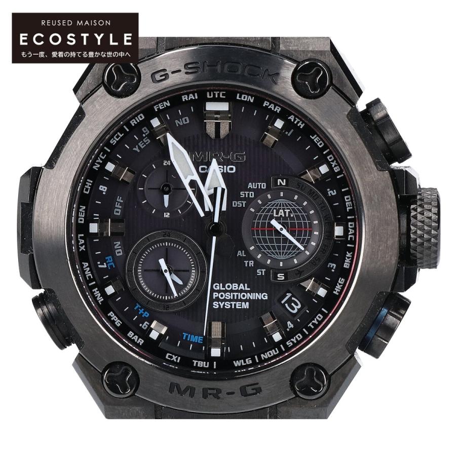 美品/ G-SHOCK ジーショック MRG-G1000B-1AJR GPSハイブリッド電波 