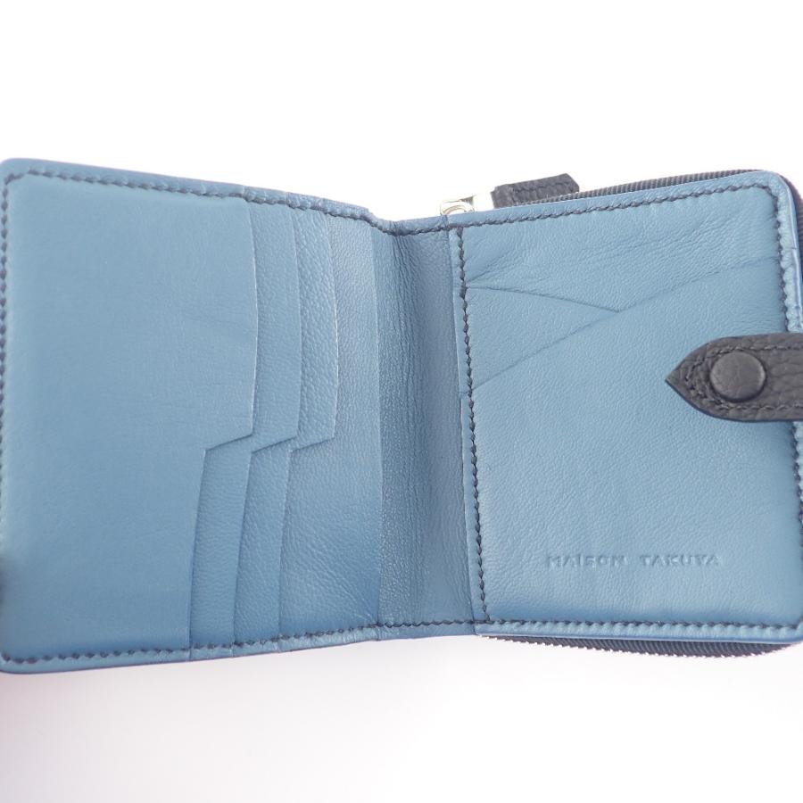 新品同様 MAiSON TAKUYA メゾンタクヤ CZW GS01LM14 Compact Zip