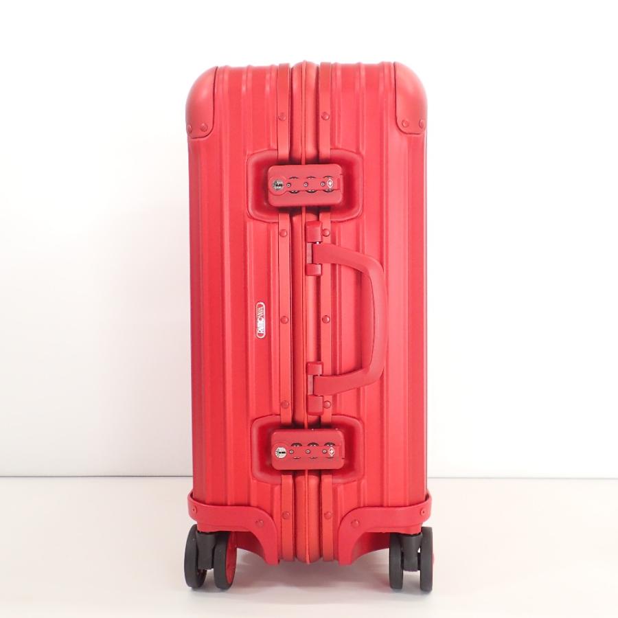 /新品同様  RIMOWA リモワ × Supureme シュプリーム 18SS トパーズ Topas マルチホイール 45L スーツケース｜wine-king｜03