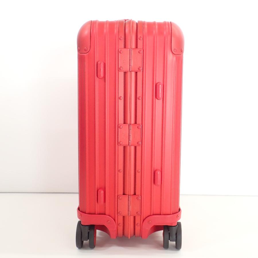 /新品同様  RIMOWA リモワ × Supureme シュプリーム 18SS トパーズ Topas マルチホイール 45L スーツケース｜wine-king｜05