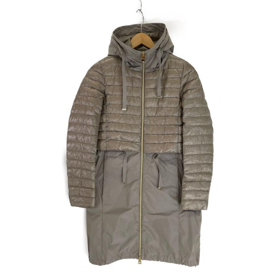 HERNO ヘルノ PI0616D ドッキング フーディダウン カーキ 40  