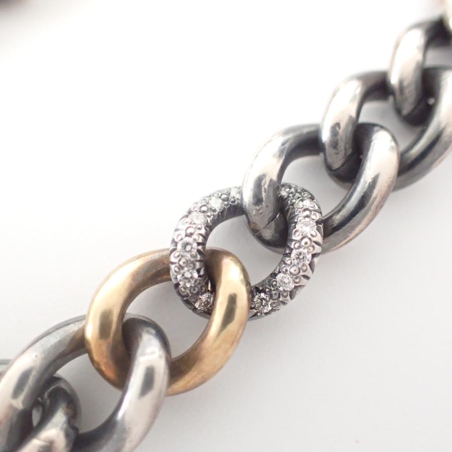 hum ハム SV×K18 0.09ct ハムエタ ダイヤモンド グラデーション hum ハム SV×K18 0.09ct ハムエタ ダイヤモンド グラデーション