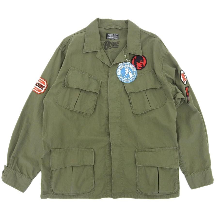 新品同様 HYSTERIC GLAMOUR ヒステリックグラマー デヴィッドボウイ