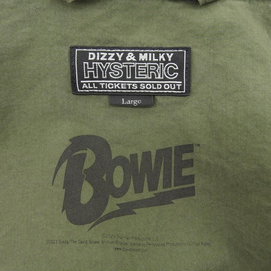 新品同様 HYSTERIC GLAMOUR ヒステリックグラマー デヴィッドボウイ