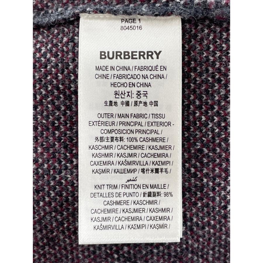 BURBERRY（バーバリー） グレー 8045016 ティッシ期 カシミヤ ニット