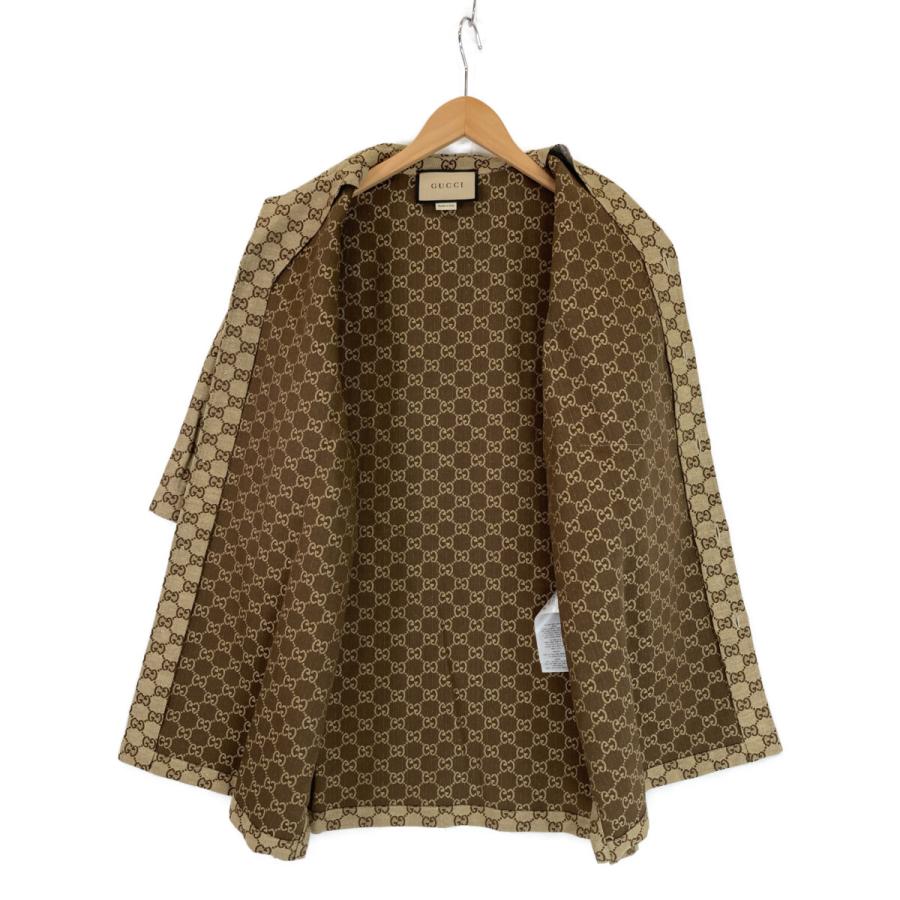 GUCCI（グッチ） 美品/国内正規/23SS 742707 GGリネン オープンカラ 