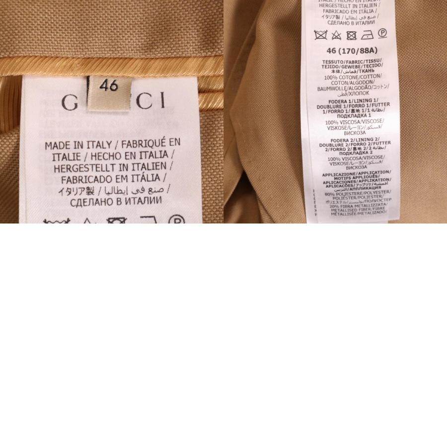 GUCCI（グッチ） 727253 ファインコットン フォーマルジャケット 