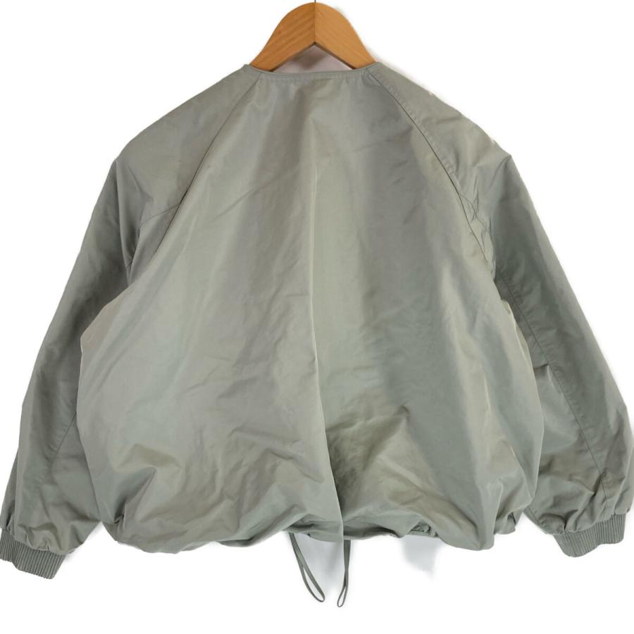 Drawer ドゥロワー 23AW グレー ノーカラージップブルゾン グレー 36 