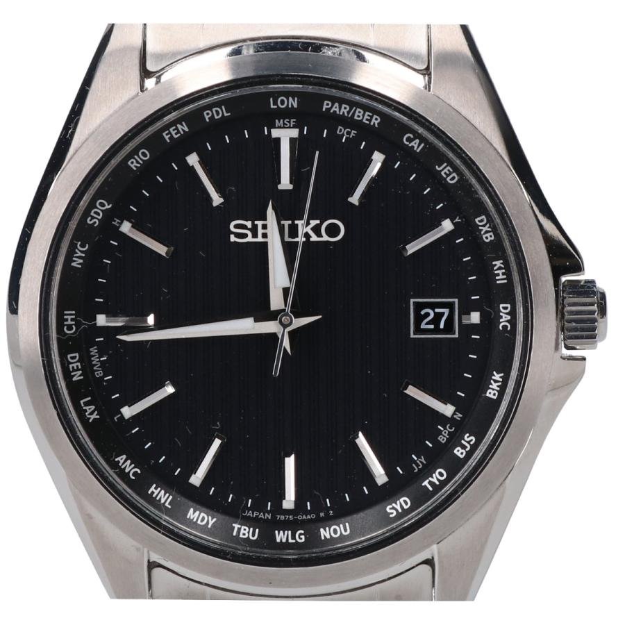 SEIKO 美品 セイコー SBTM291 7B75 セイコーセレクション ソーラー電波 