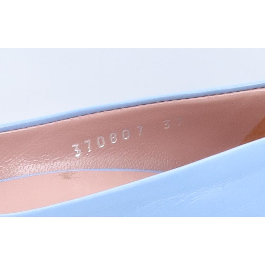 GUCCI（グッチ） 370807 スタッズ ポインテッドトゥ パンプス 37