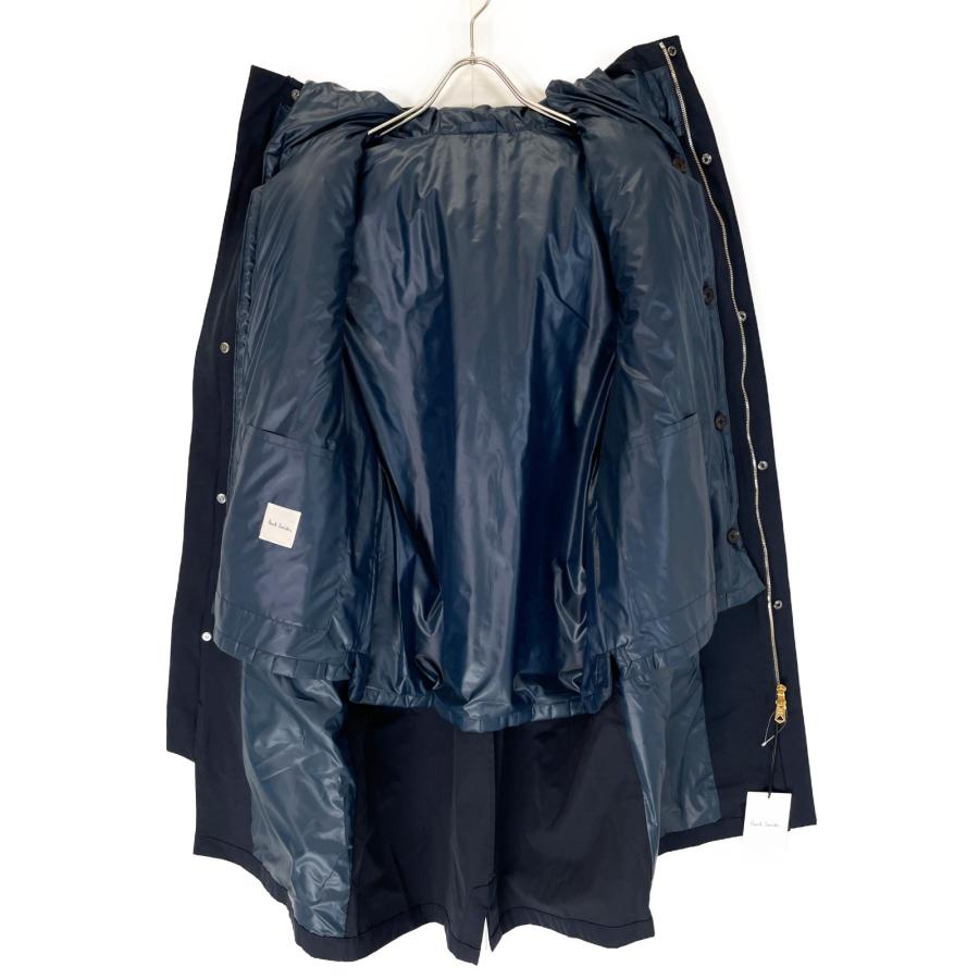 PaulSmith ポールスミス 22-23AW ネイビー 020YJ フーデッド ライナー 