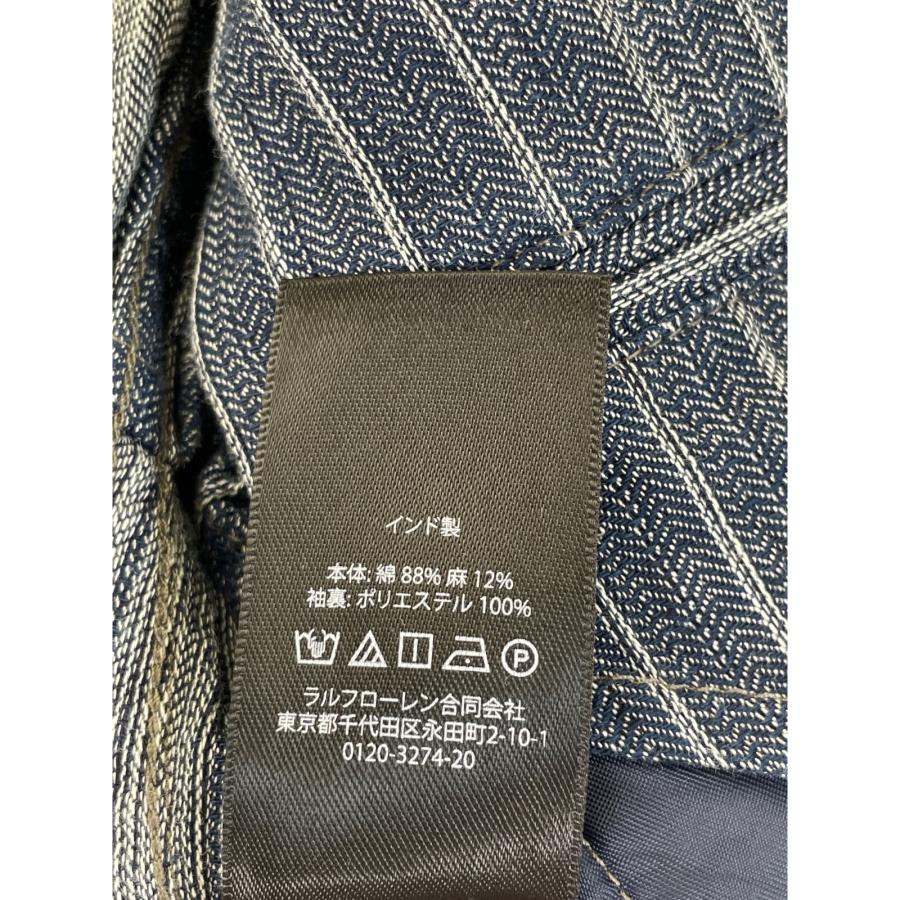 RRL ダブルアールエル MNRROTW12820102 ストライプ 3Bテーラード RRL ダブルアールエル MNRROTW12820102 ストライプ 3Bテーラード