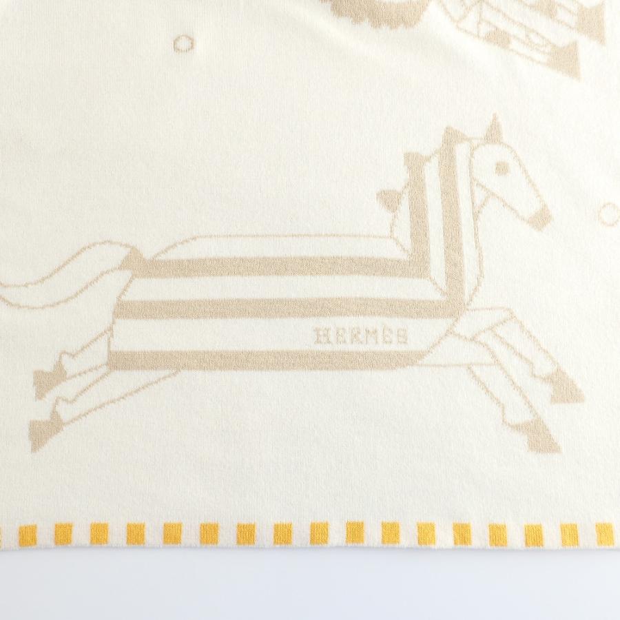 新品未使用 HERMES エルメス H103589M Epopee blanket エポペ おくるみ