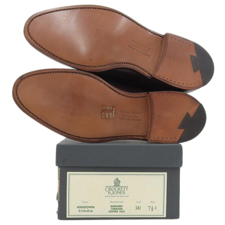 新品同様 CROCKETT＆JONES クロケット＆ジョーンズ ASHDOWN アッシュ