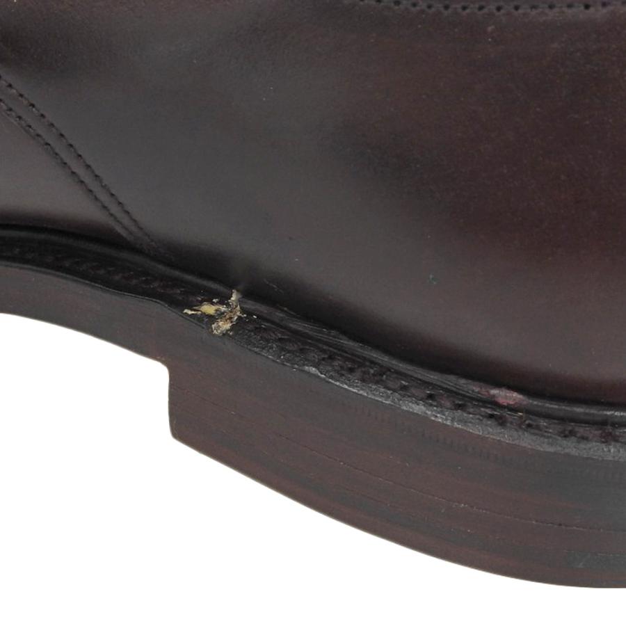 Crockett & Jones Boston 7 1/2E バーガンディ CROCKETT&JONES（クロケット＆ジョーンズ） クロケットアンド