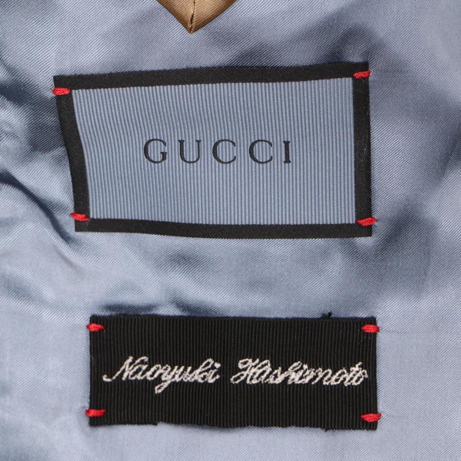 GUCCI（グッチ） 444321 ブラック 刺繍 シングルジャケット ジャケット 