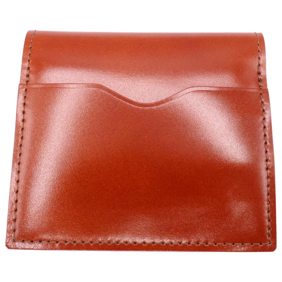 新品同様 GANZO ガンゾ 57653 THIN BRIDLE シンブライドル BOX小銭入れ