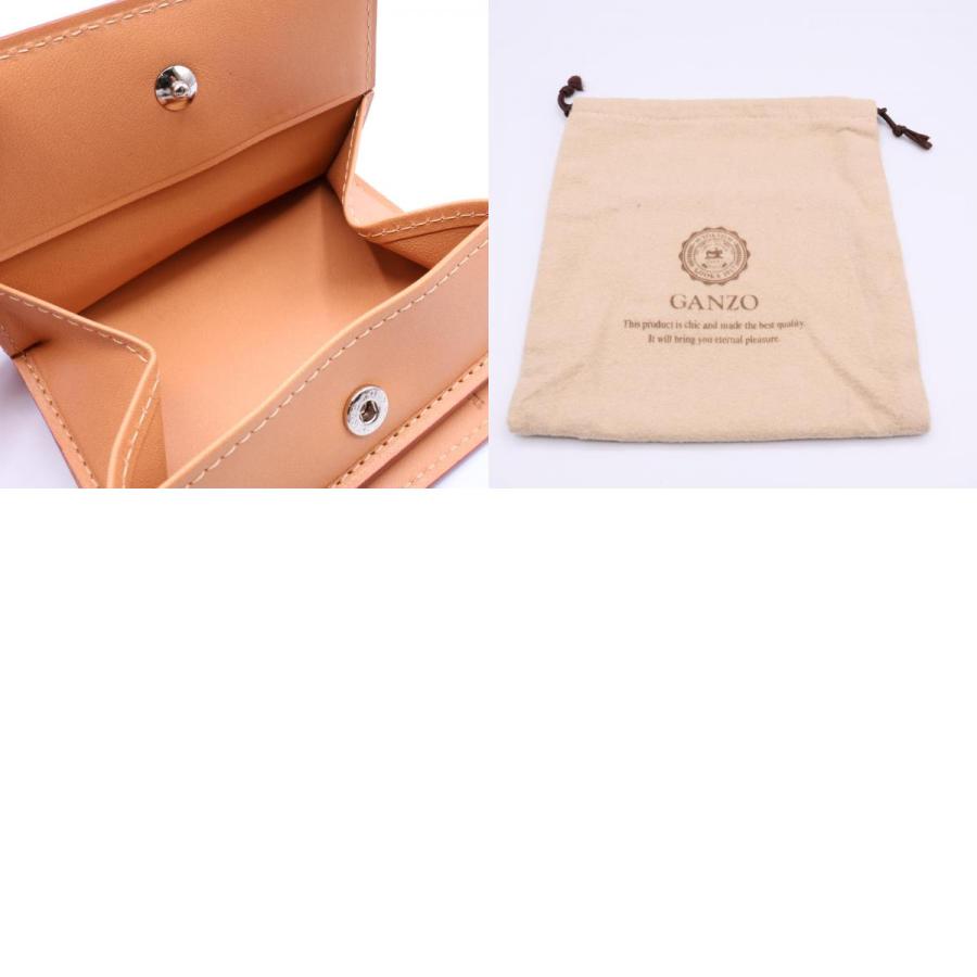 新品同様 GANZO ガンゾ 57653 THIN BRIDLE シンブライドル BOX小銭入れ