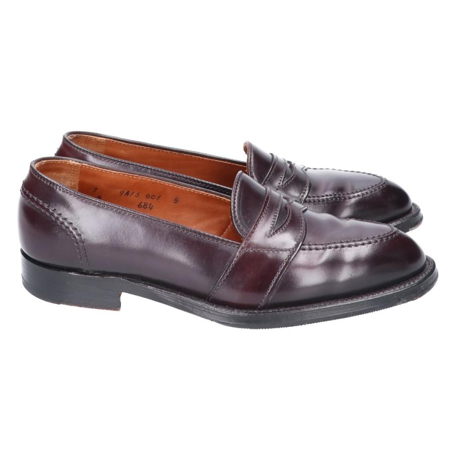 ALDEN 美品 Alden オールデン 684 FULL STRAP コードバン ペニー ALDEN 美品 Alden オールデン 684 FULL STRAP コードバン ペニー