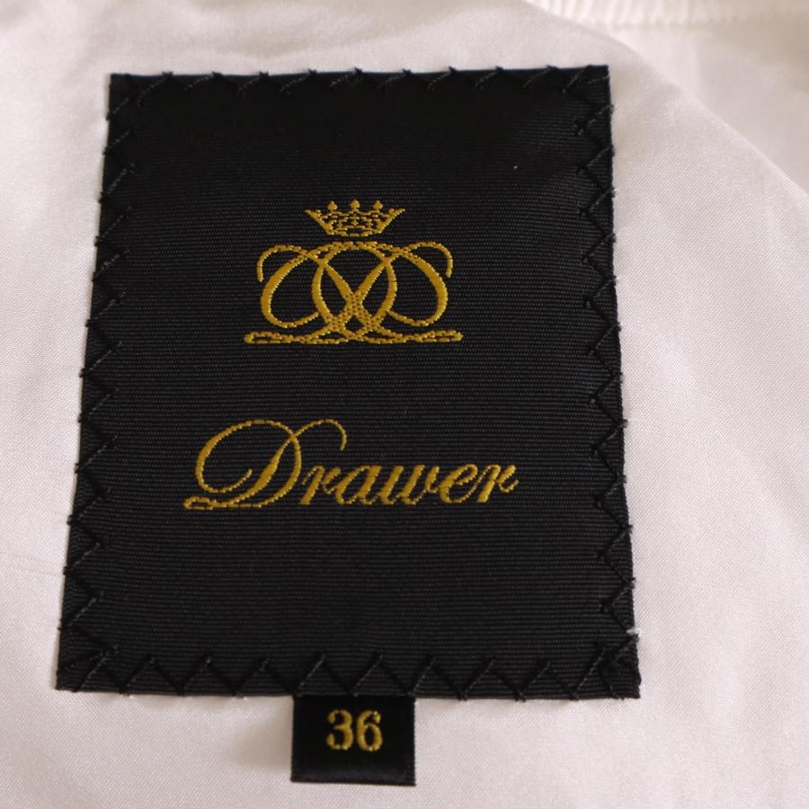 Drawer ドゥロワー 24SS 6522-299-0865 RESORT1 ホワイト ファンシー  