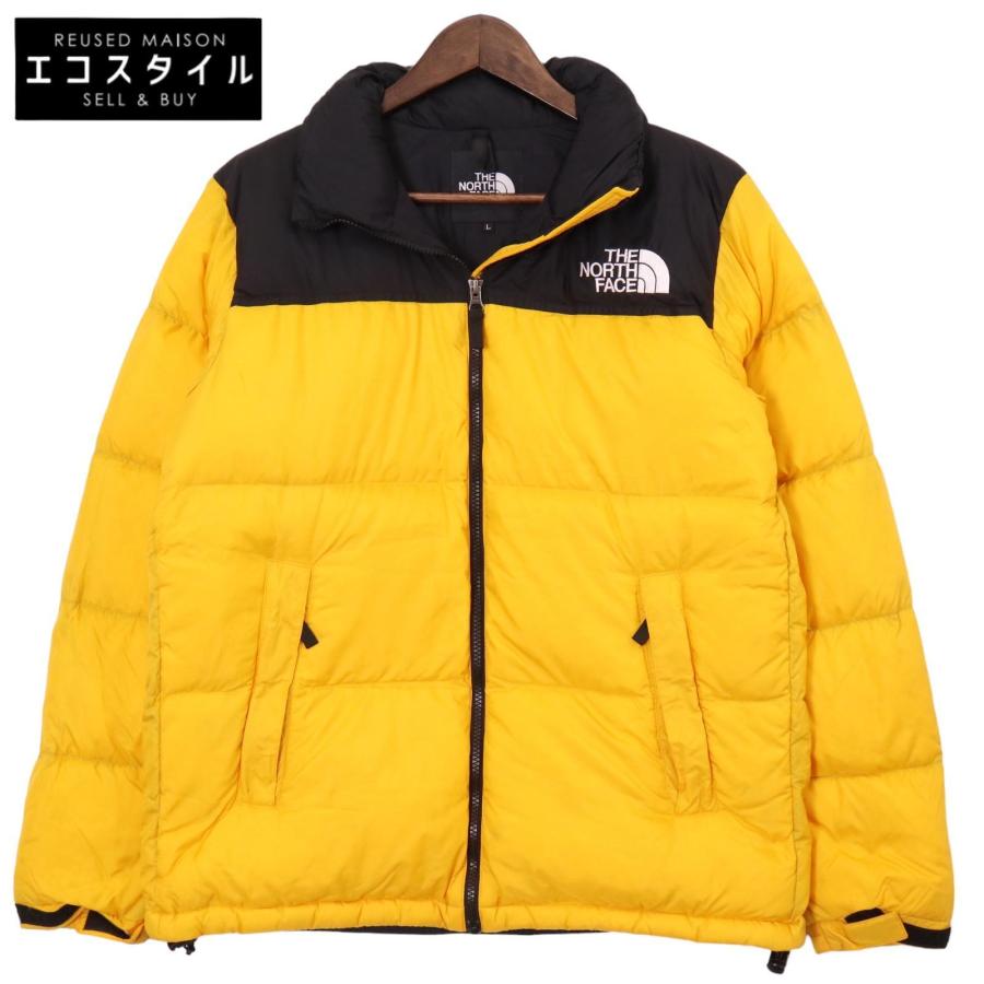 THE NORTH FACE ノースフェイス ND91841 イエロー ヌプシジャケット L 