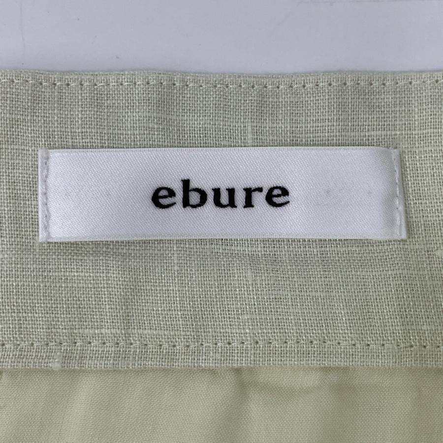 ebure エブール 3710600559 グリーン ボタニカルリネン ワイドイージー