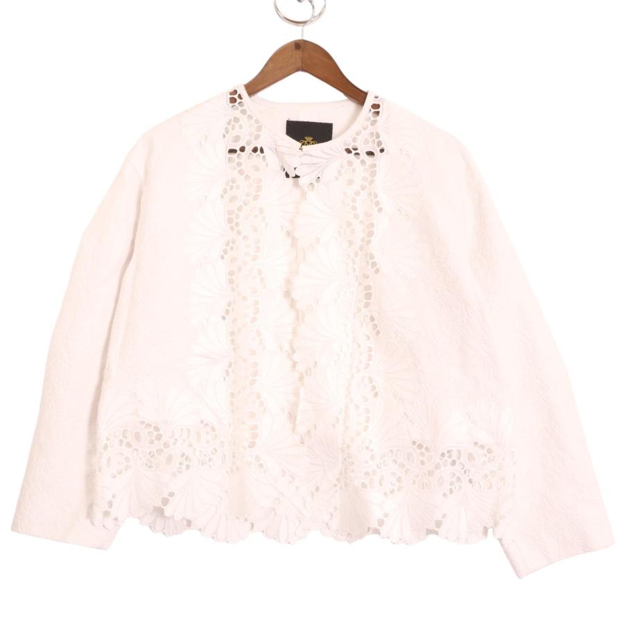 DRAWER Drawer ドゥロワー 23SS 6522-299-0779 ホワイト レース ノー