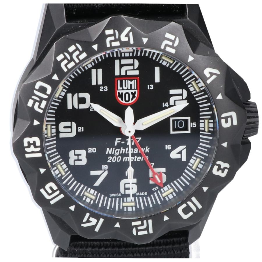 【極美品】LUMINOX F-117 Nighthawk メンズ 腕時計 LUMINOX ルミノックス F-117 NIGHTHAWK 6420 SERIES Ref.6421