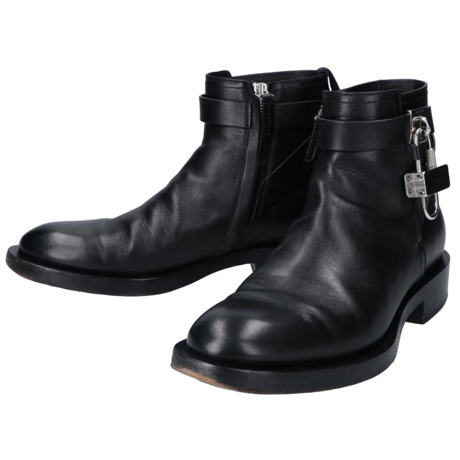 専用　新品未使用品　Givenchy レザー パドロック ブーツ 専用 新品未使用品 Givenchy レザー パドロック ブーツ - メルカリ