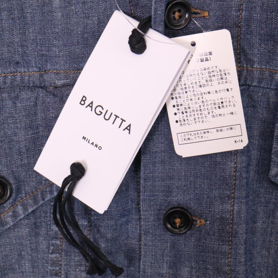 BAGUTTA バグッタ LEE GLJ/12184 コットンシャンブレーオーバーサイズ
