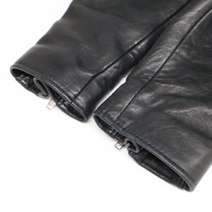 Lewis Leathers（ルイスレザー） ブラック シープレザー サイクロン