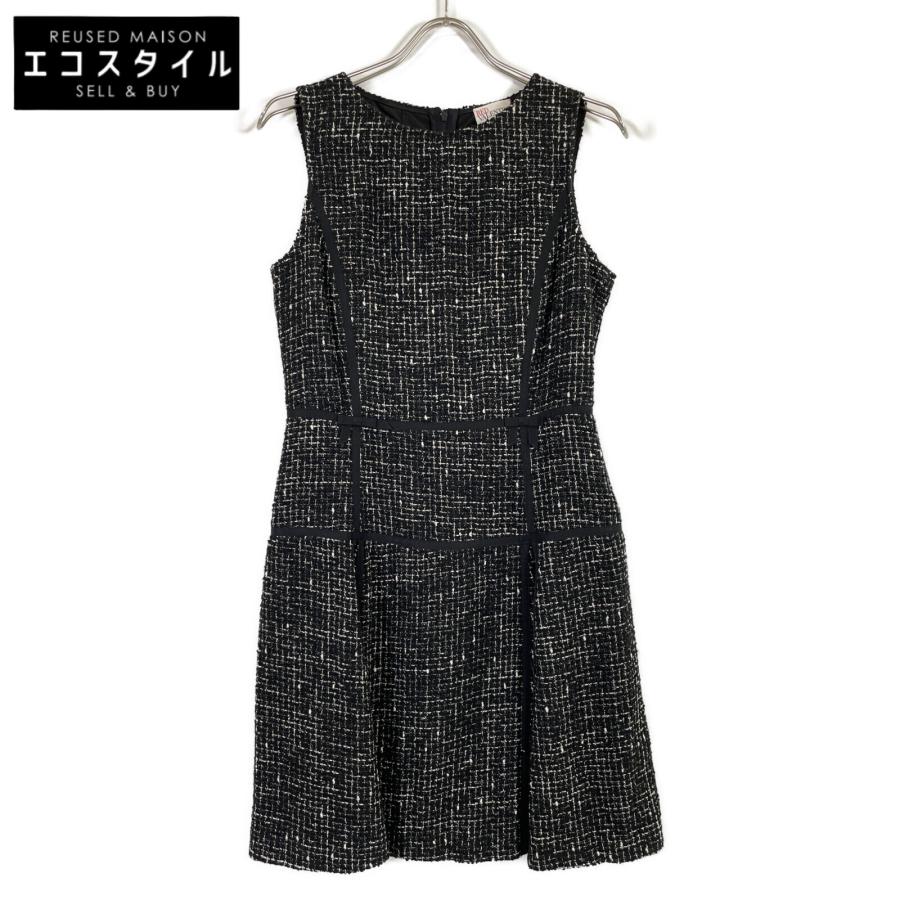 RED VALENTINO レッドヴァレンチノ ツイード ノースリーブワンピース  