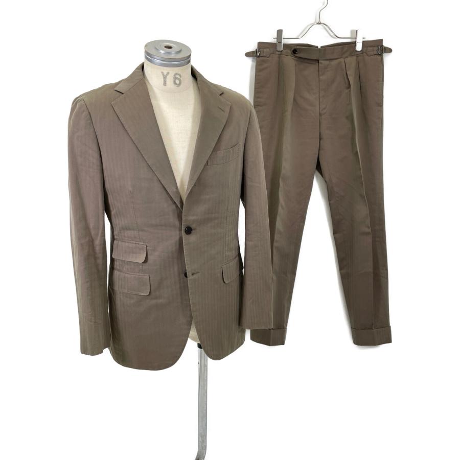BEAMS F ビームスエフ 21-17-0843-110 ORMEZZANO COTTON SOLARO SUIT 