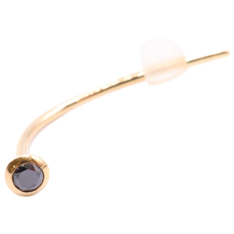 HIROTAKA ヒロタカ K18 0.06 ブラックダイヤモンド ショート アロー  