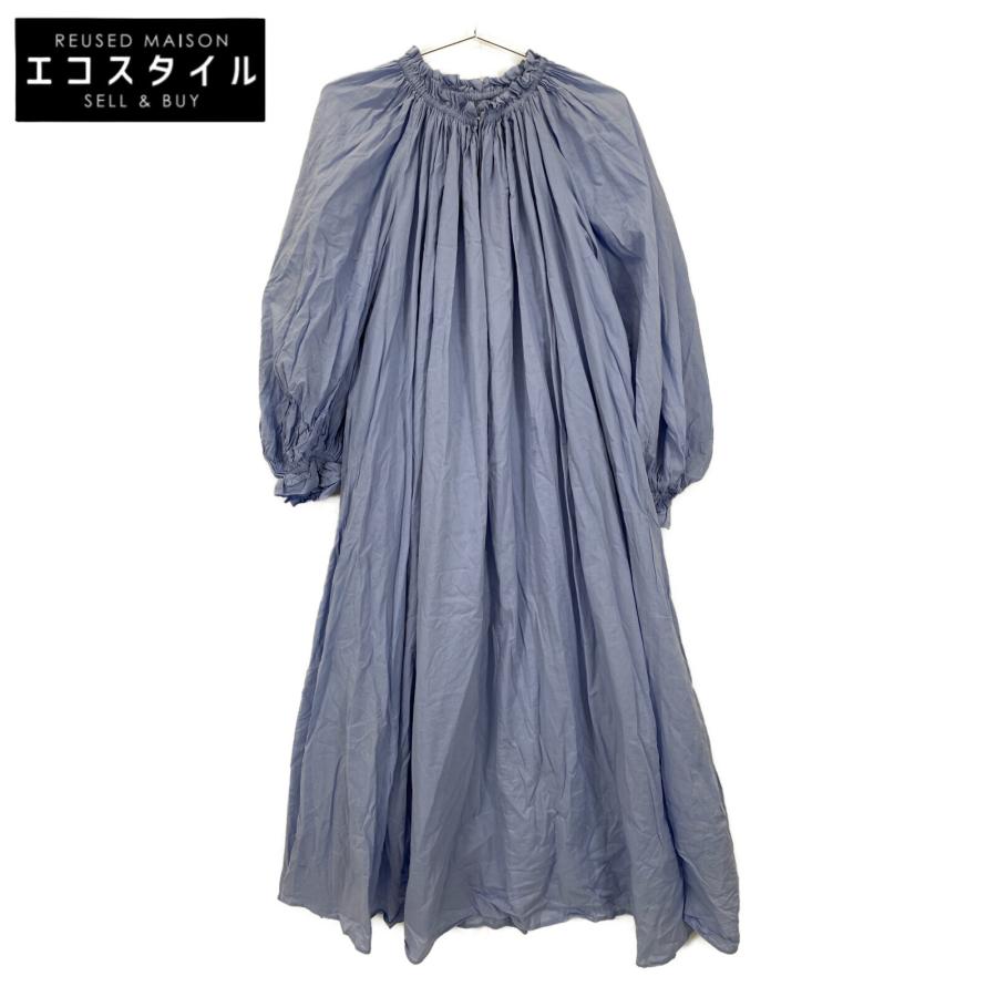 美品マリハMARIHAブルーロングワンピース36 MARIHA マリハ 夏の月影 ドレス ロングワンピース ブルー 36
