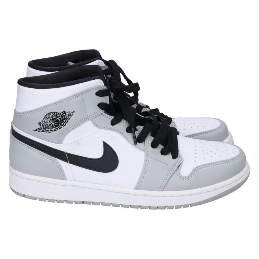 靴 Nike Air Jordan 1 Mid 554724-092 NIKE（ナイキ） 美品 554724-092 AIR JORDAN 1 MID エアジョーダン 1