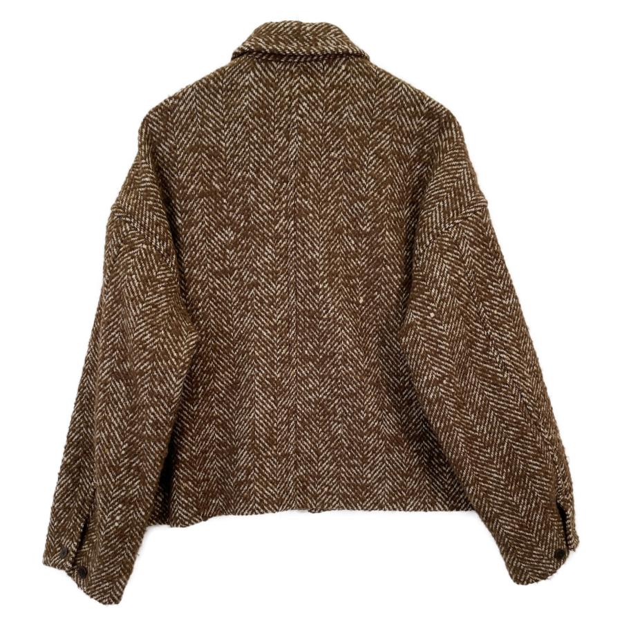 AURALEE ヘリンボーン ツイード ショート ブルゾン AURALEE ヘリンボーン ツイード ショート ブルゾン