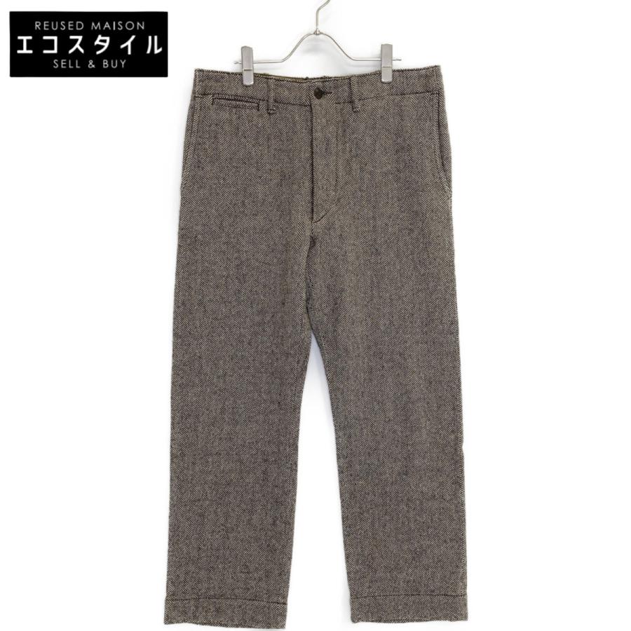 RRL ダブルアールエル ツイード トラウザーパンツ ブラウン 32