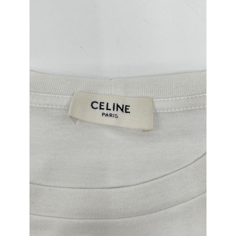 CELINE セリーヌ 2X314916G ホワイト クラシックロゴ Tシャツ S CELINE セリーヌ 2X314916G ホワイト クラシックロゴ Tシャツ S
