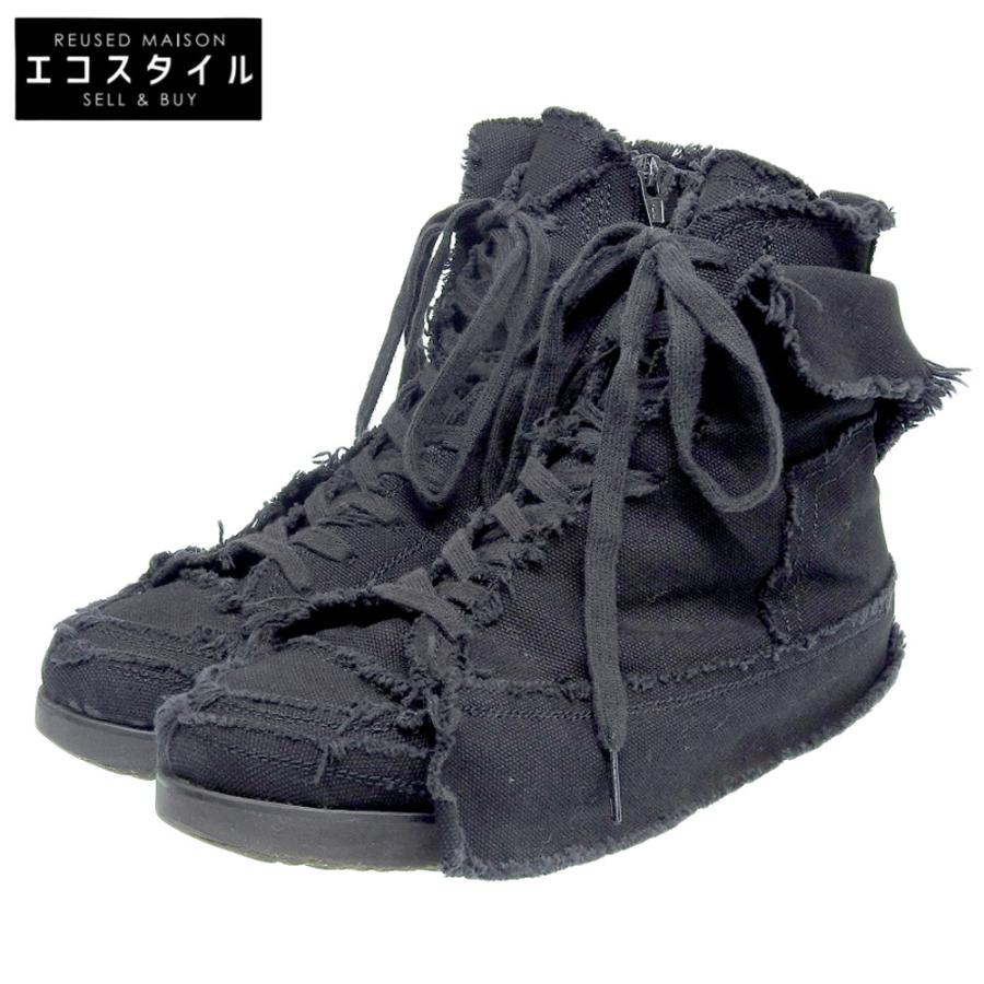 Yohji Yamamoto（ヨウジヤマモト） ハイトップレイヤード スニーカー 