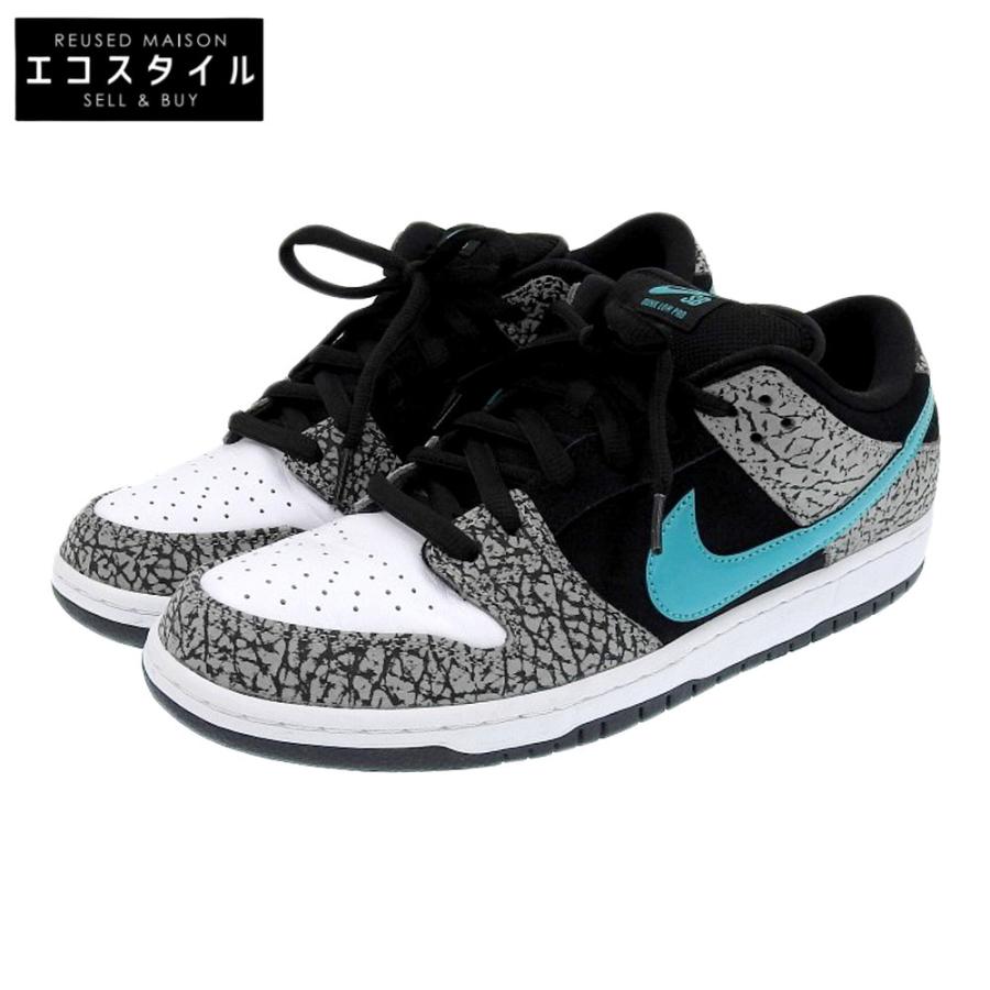 NIKE 美品 ナイキ SB ダンク ロー エレファント/サファリ シューズ 