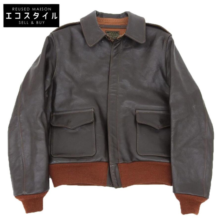 美品 THE FEW ザ フュー ROUGH WEAR実名復刻 A-2 赤リブ フライト