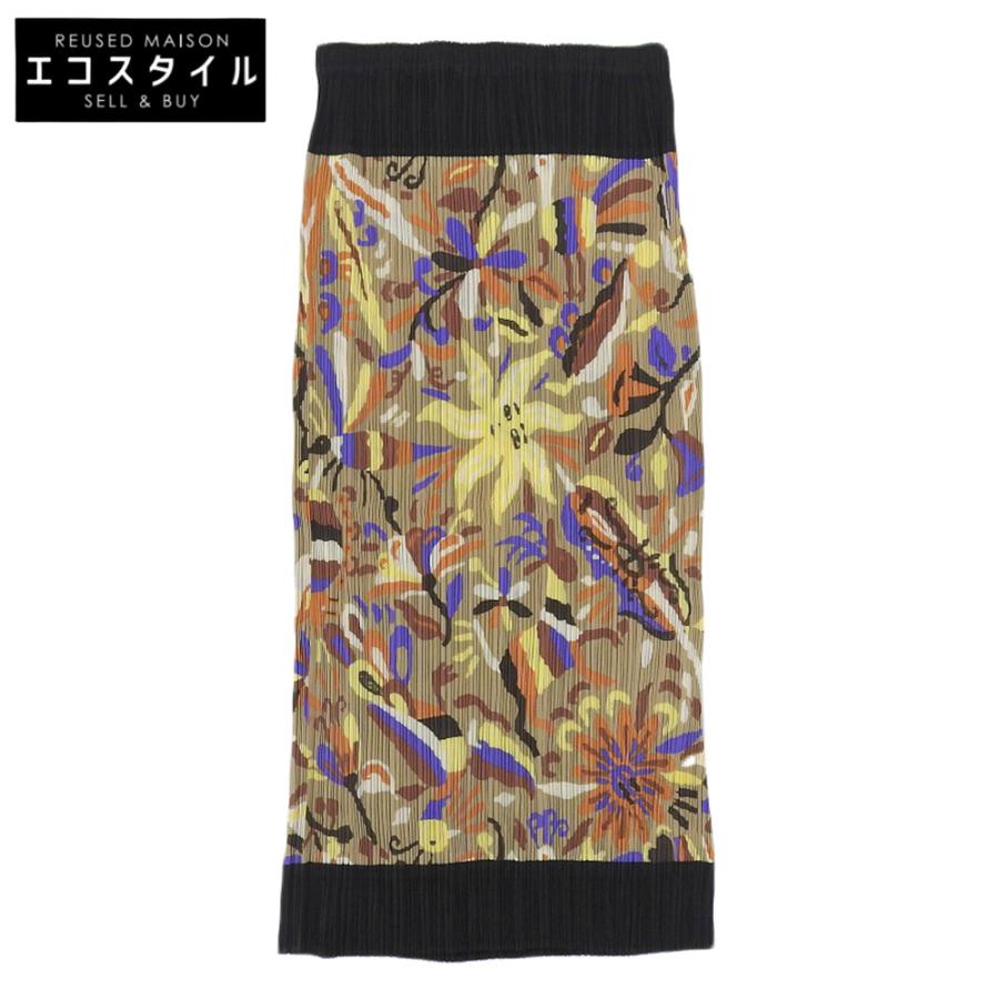 美品 PLEATS PLEASE プリーツプリーズ グラフィックプリント サマー  
