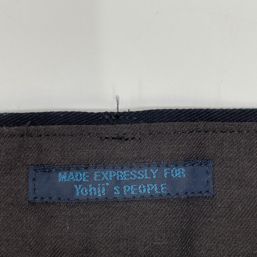 REGULATION Yohji Yamamoto ブラック FQ-P55-005 コットンギャバジン  