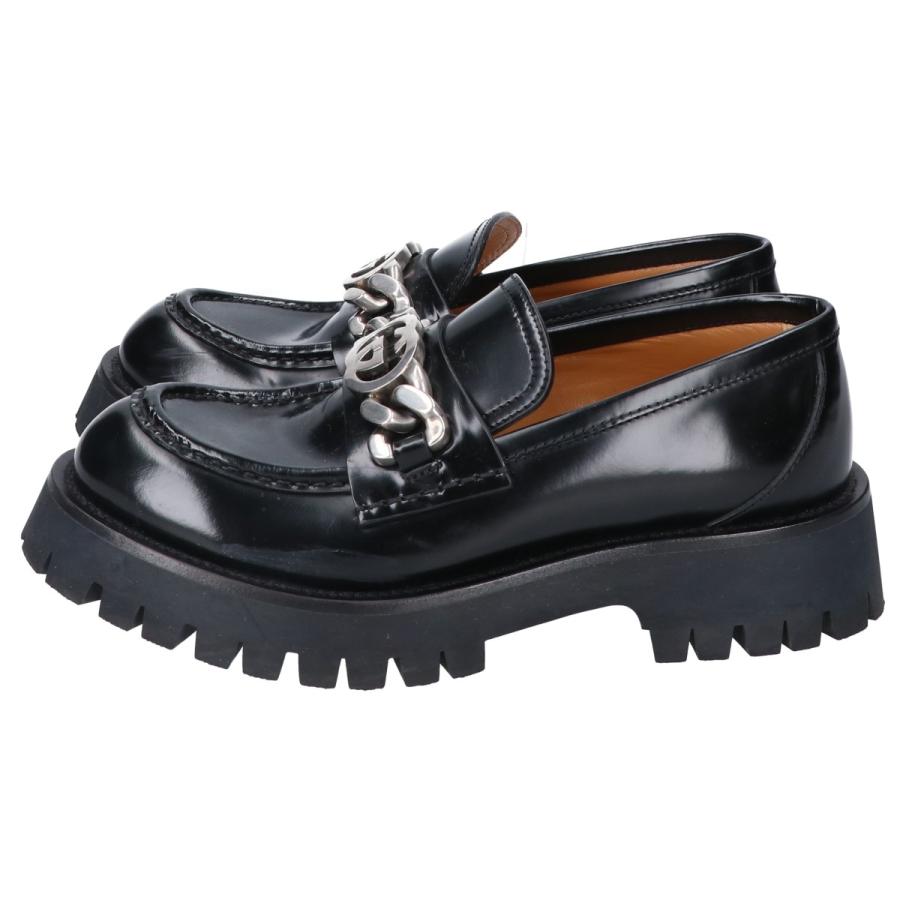 GUCCI（グッチ） 752650 インターロッキングG ラグソール ローファー