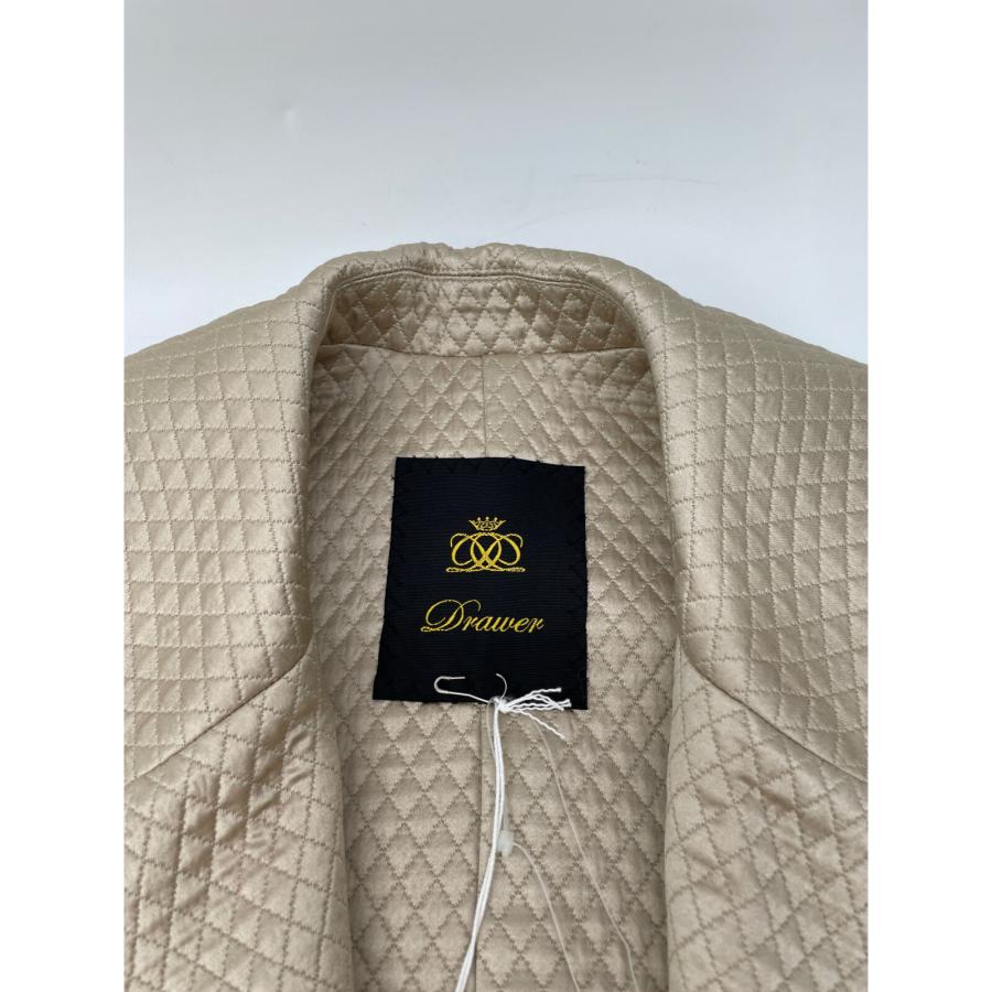 DRAWER（ドゥロワー） 6525-299-0830-2300 FAKFUR GILT ロングジレ