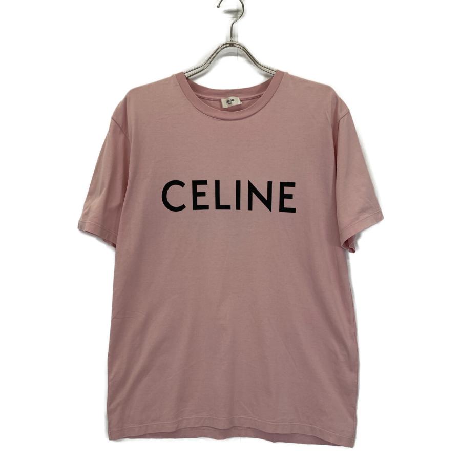 CELINE セリーヌ 2X68167Q ルーズフィットロゴプリントTシャツ CELINE セリーヌ 2X68167Q ルーズフィットロゴプリントTシャツ