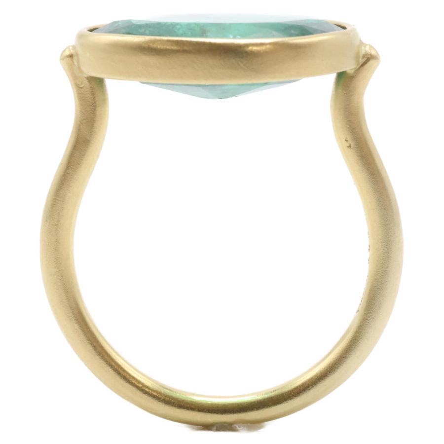 美品/ MONAKA jewellery モナカジュエリー K18 エメラルド 5.25ct