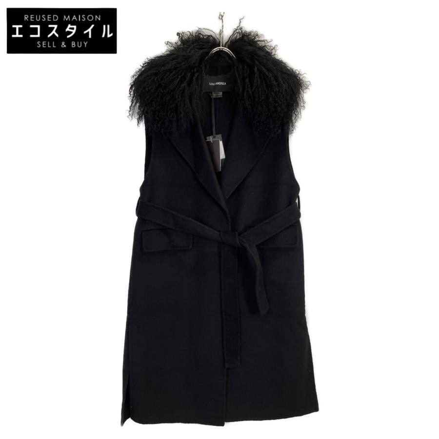 Lou Andrea コート ブラック 36 【公式通販】