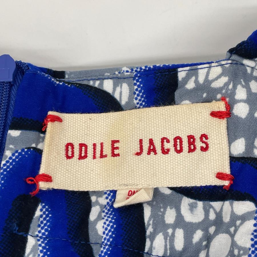 美品/ ODILE JACOBS オディールジェイコブス 371030375 総柄 コットン  